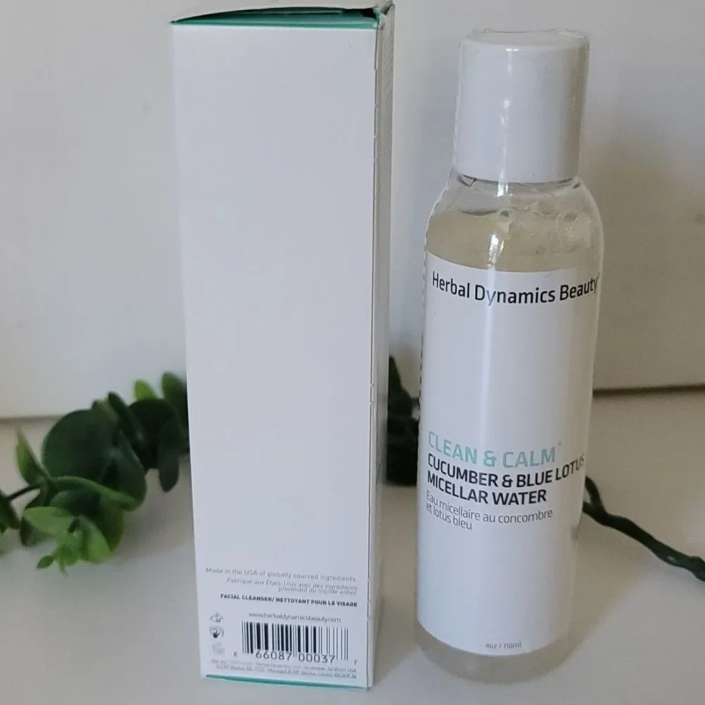 Herbal Dynamics Beauty Clean & Calm Cucumber & Blue Lotus Micellar Water